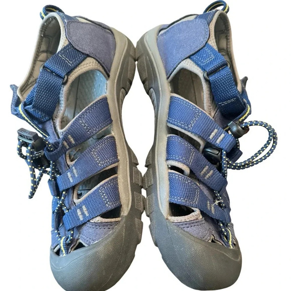 Keen Kids Newport H2 Naval Academy/Keen Yellow Sandals - Picture 8 of 9